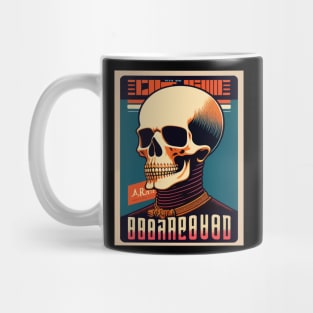 Portrait of a Hipster Skeleton Mug